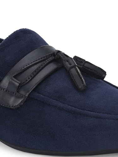 Image of San Frissco Men's Formal Loafers Leatherette Trending Shoes with Tussle,Semi Casual Cushioned Footbed Cushioned Footbed Formal Party Slip-On Shoes /Stylish, Comfortable & Lightweight