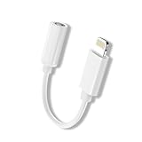 TOMPOL 【2025アップグレード版】 Lightning - 3.5mmヘッドホンジャックアダプタ iPhoneイヤホンジャック Hi-Fi音質 DACチップ搭載 音量調節/音楽対応 TPE材質 iPhone14/13/12/11/11/SE/Xs/Xs Max/XR/X/8/7など機器に適用