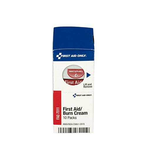 First Aid Only FAE-7011 SmartCompliance Refill Burn Cream Packets, 10 Count