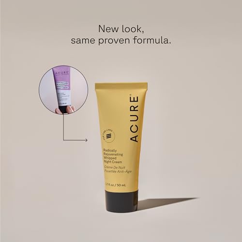 Image of Acure Radically Rejuvenating Whipped Night Cream - Anti Aging - 1.7 fl oz
