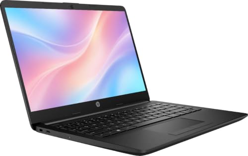 Image of HP 13.8 inch HD Laptop, Windows 11 OS, Intel Celeron Processor Up to 2.59 GHz, 4GB RAM, 64GB Storage, RJ45, Super-Fast WiFi, Pastel Black, Renewed