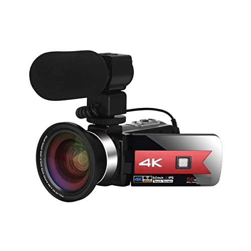 Caméscope 4K streaming et webcam 56MP NA-U800-LT avec carte SD 128Go pour vlog