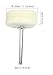 Luo ke 50 Pcs 25mm Wool Felt Polishing Kits Quickly Changed Wool Buffing Wheel with 1/8'' Shank for Rotary Tools