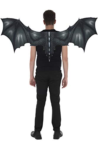 Zacs Alter Ego Very Large Black Bat/Dragon Wings (1m x 0.5m)