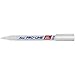 Markal Pro-Line Fine Tip Liquid Paint Marker with 1/16" Bullet Tip, White (Pack of 12)