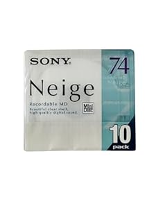 Sony Neige MD 74 Minuten 10er Pack