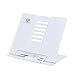 Produktbild CS COSDDI Leseständer Kochbuchhalter Bücherständer Book Stand für Lesen,Küche und Büro (Weiß)