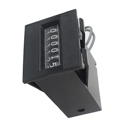 12V DC Digital Counter Totalizer 0-999999 Counting Range Electronic Pulse Counter 6-Digit Counter