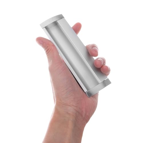 Manija empotrada para clóset corredera oculta de aluminio, montaje al ras, separados con orificios de 128mm miniatura 3
