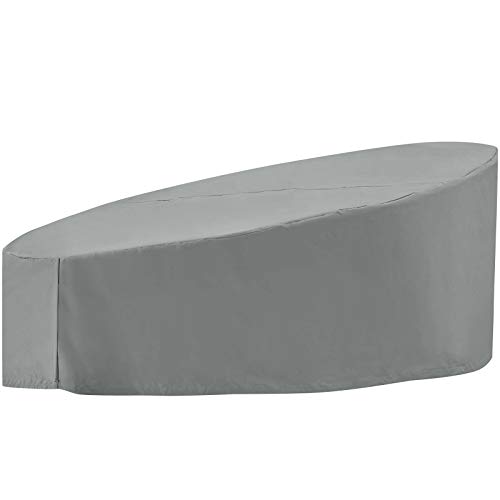 Contemporary Modern Designer Outdoor Patio Garden Furniture Furniture Cover, Fabric, Grey Gray