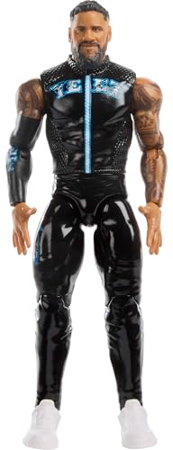 Mattel WWE Jey USO Action Figure, Main Event Series #157, 6-inch Collectible Superstar with 14 Articulation Points & Life-Like Look - image 1