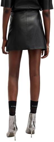 Women's Renai Slim Fit Leather Mini Skirt UK 16/US 124