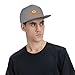 Coal Music Chamberhip-Hop Style Flat-Brim Sun Hat, Combining Fashion with Sunshade Protection.