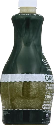 Miniatura 11 de Suja Verdes Uber orgánicos prensados en frío, jugo verde lleno de pepino verde hoja, apio, acelga, lechuga, col rizada y pomelo, vegano, a base de