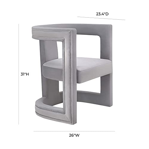 Sillón Plegable Boucle Gris miniatura 3