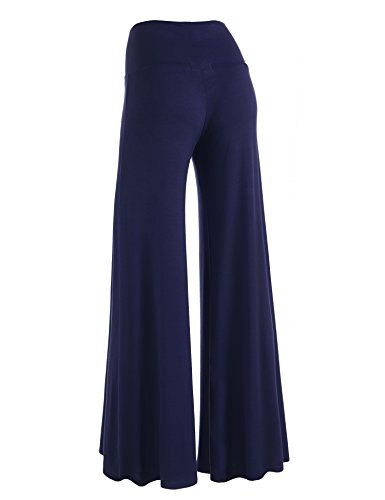 LL Womens Chic Palazzo Lounge Pants - Made in USA2