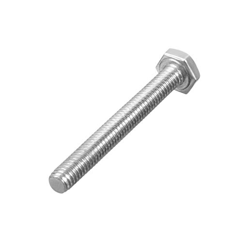 Image of uxcell M4x35mm Hex Bolts 304 Stainless Steel Hexagon Screw Bolt 10pcs
