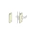 Latch Protector Finish: Chrome Plated