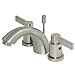 Kingston Brass KB8958NDL Nuvofusion Mini Widespread Lavatory Faucet, Brushed Nickel