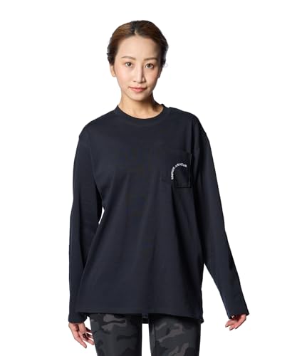 [A_[A[}[] UA HW OVERSIZE GRAPHIC LONG SLEEVE T-SHIRT Black / / SM