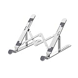 Base Refrigeradora Portatil Gaming Ajustable De Aleación De Aluminio Para Ordenador Portátil, Soporte De Aluminio Para Portátil, Base Para Tableta, Soporte De Disipación De Escritorio Ventilador Orden