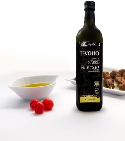 Miniatura 2 de TEVOLIO Aceite de oliva virgen extra  Aceitunas chetoui tunecinas 100% puras, prensadas en frío, orgánicas y sostenibles, ricas en antioxidantes y