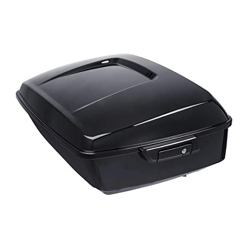 XFMT 13.7\" King Tour Pack Luggage Trunk W/Wrap Around Backrest Pad For Harley Touring Road King, Road Glide, Street Glide, Electra Glide, Ultra-Classic 2014-2020 - Thumbnail 3
