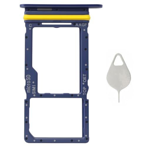 Ubrokeifixit Galaxy A17 5G SM-A176 Micro SD Card Tray,Single Sim Card Tray Slot Holder Replacement for Samsung Galaxy A17 5G SM-A176B 6.7" 2025",with Eject Pin (A176-Blue)