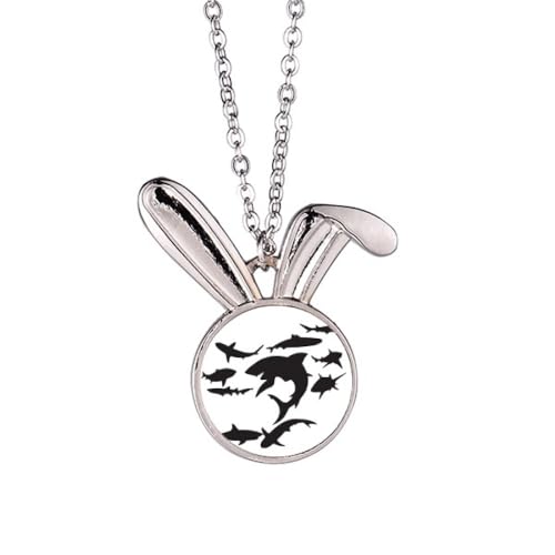 Collier requin bleu océan parfait pour vos tenues d'été et vos sorties plage