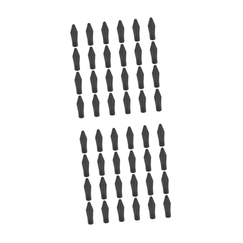 Mikikit 2sets Boys and Girls Archery Practice Rubber Arrows Heads Tips Arrows for Archery 24pcs*2
