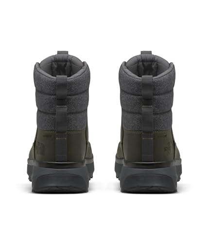 Image of THE NORTH FACE Men's Bergen Leather Waterproof Hiking Boot | Insulated Snow Boot With 4.5mm Lugs