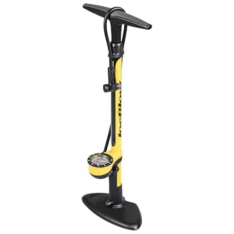Topeak JoeBlow Sport III, High Pressure Bike Floor Pump, 160 PSI, 3" Analog Gauge Cover
