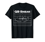 QB Sneak Play Quarterback Sneak American Football T-Shirt
