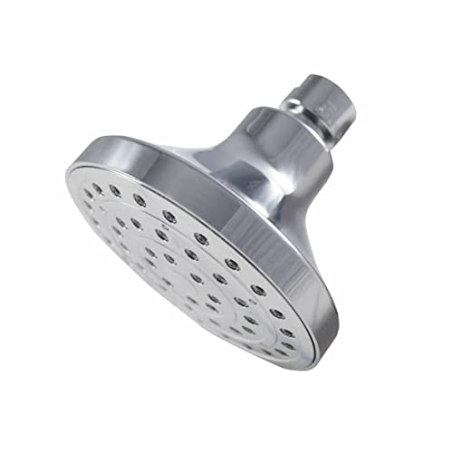 Regadera de ducha de función única cromada 1.75 GPM