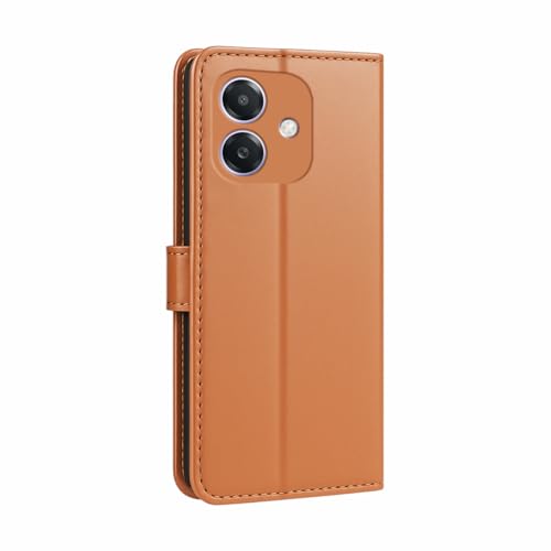 Image of AIBEX Shock Proof Flip Compatible for Oppo A3x 4G / Oppo A3 5G / Oppo A3x 5G Flip Cover Leather Finish | Inside TPU with Card Pockets | Wallet Stand | Complete Protection Flip Case