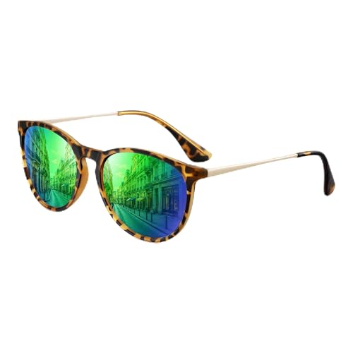 CHBP Polarized Round Sunglasses for Women and Men