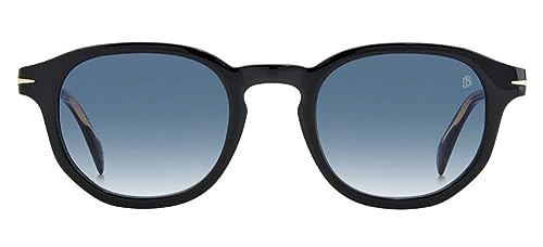 David Beckham DB 1007/S BLACK/BLUE SHADED 49/24/145 men Sunglasses2