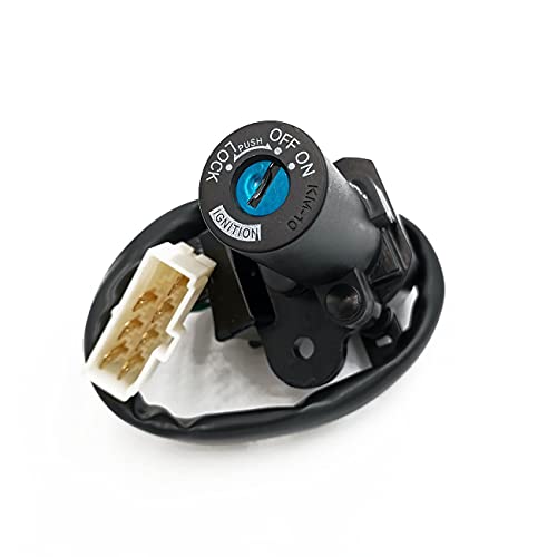 Ignition Switch Kit For Kawasaki Ninja 250R Ex250J 300 Ex300 2008-2015 W/ Fuel Gas Cap Tank Cover , 2 Keys #TOP3