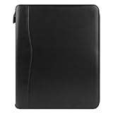 FranklinCovey Monarch FC Basics Spacemaker Vinyl Zipper Binder - Black
