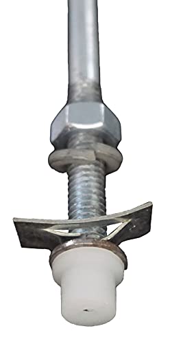 WRS 5-3/4" Bi-Fold Door Pivot Pin | Ancla Panel para Movimiento de Giro Suave, Vendido Individualmente, Rendimiento Confiable Diario miniatura 2