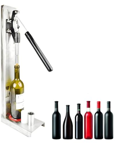 Manuelle Weinflaschenverschluss-Pressmaschine – robustes Verschließwerkzeug für selbstgebrautes Bier und alkoholfreie Getränke