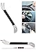 Carwales Auto Trim Removal Tool Metal for Car, Door Panel Dashboard Radio Audio Navigation Installer, Upholstery Fastener Disassembly Pliers Interior Exterior Replace Pry Clip Home