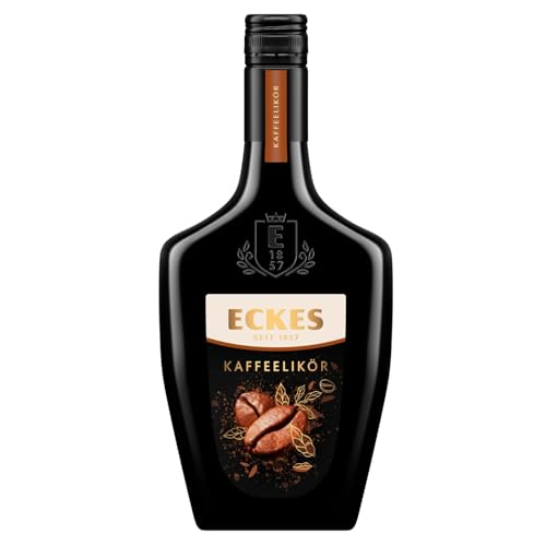 Eckes Kaffeelikör (1 x 0,5 l) – Feiner Likör mit kräftigem Kaffeearoma und samtiger Süße
