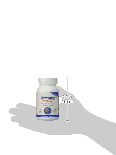 Eyepromise Ez Tears Eye Vitamin – Occasional Eye Irritiation Relief Supplement - Omega-3S And 8 Other Soothing Ingredients - Relief From Irritation, Dryness, Itching, Redness #TOP5