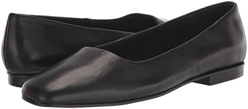 Bella Vita Women's Kimiko Ballet Flat, Black Leather, 9 X-Wide | Image 6