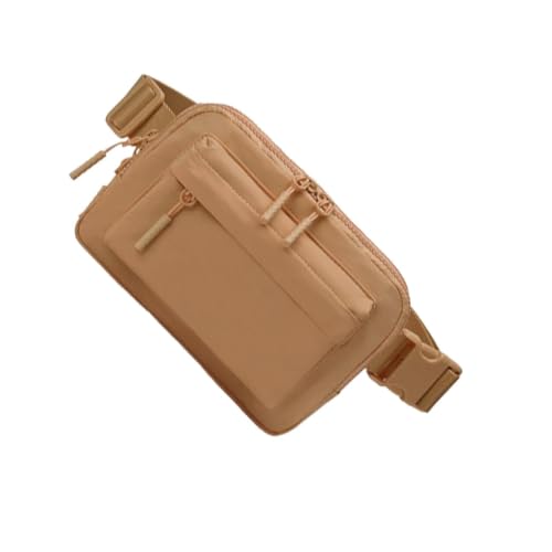 Riñonera impermeable de nailon con 4 bolsillos y correa ajustable