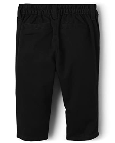 The Children's Place Baby Long Sleeve Bodysuit And Pants Set 2-Pack, Black, 3-6 Months #TOP1