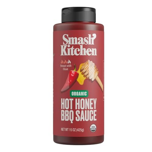 Smash’s Kitchen Organic Hot Honey BBQ Sauce15 oz image 2