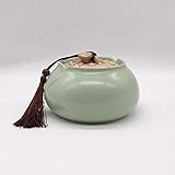 Zoom IMG-1 pet urna lotus modello ceramica Zoom IMG-1 pet urna lotus modello ceramica