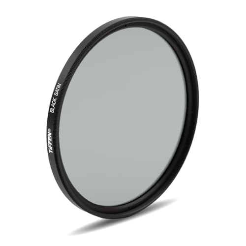 Image of Tiffen 46mm Black Satin 1 Filter|Diffused Highlights| Soft Dreamy Aesthetic| Photography and Videography